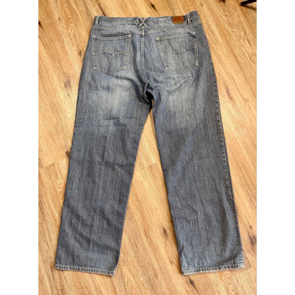 LRG Lifted Research Group Grass Roots 47 Fit Jeans Men’s 40x32 Y2K Baggy Denim